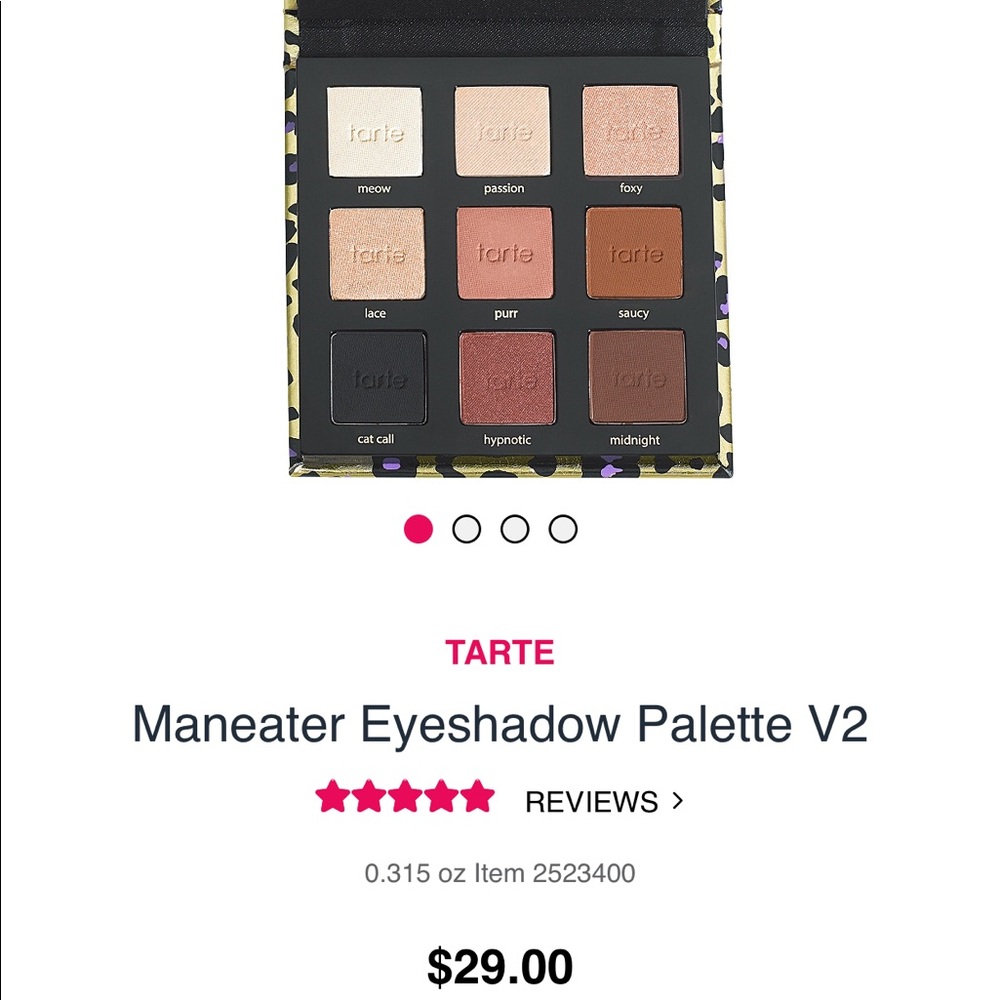 Tarte Maneater Eyeshadow Palette